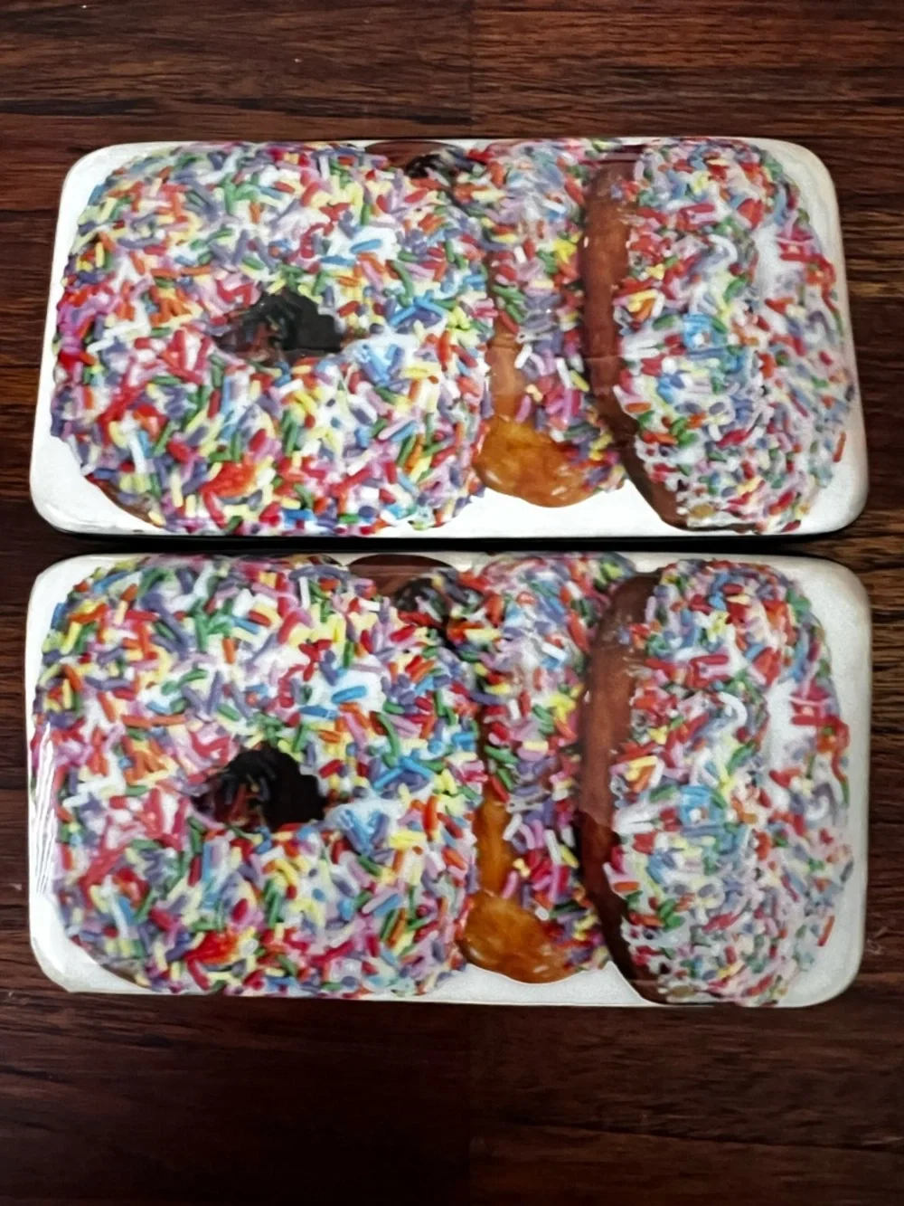 Donut Sprinkle Kiss Lock Wallet – Fun & Colorful